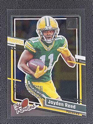 Clearly Donruss Jayden Reed Rc The Rookies Packers J S Ebay