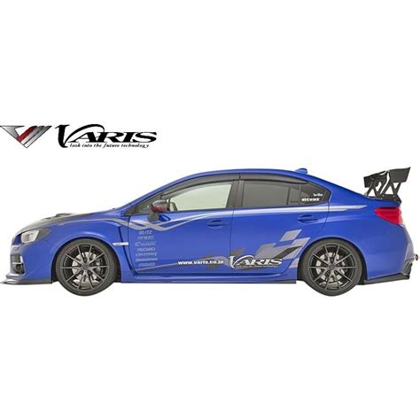 M s スバル WRX STI S4 VAB VAG A C VARIS ARISING 1 フロントスポイラー CARBON