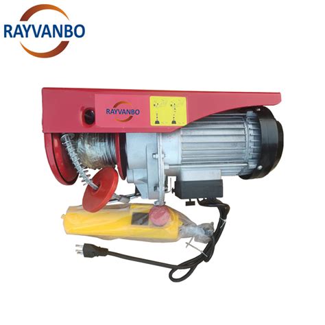 Winch Hoist 600kg Small Electric Wire Rope Hoist 1200 Kg With Remote