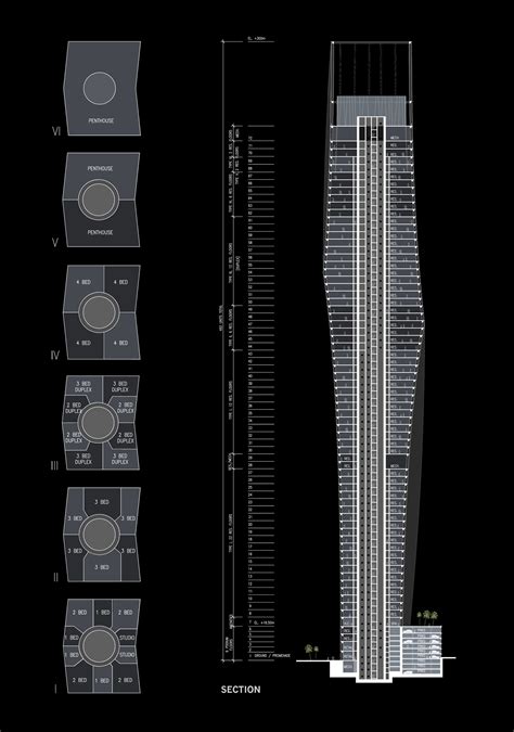 Cayan Tower by Skidmore, Owings & Merrill (SOM) - Architizer