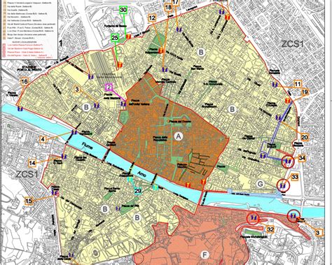 Ztl Notturna A Firenze Mappa