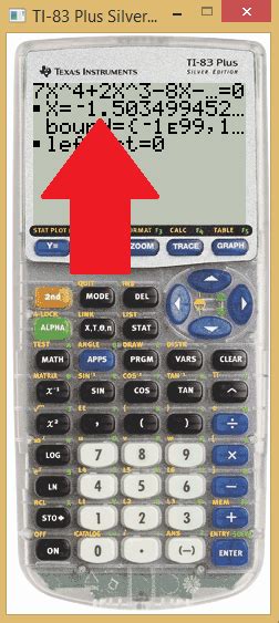 How To Use Solver On A TI 83 TI 84 9 Steps With Pictures