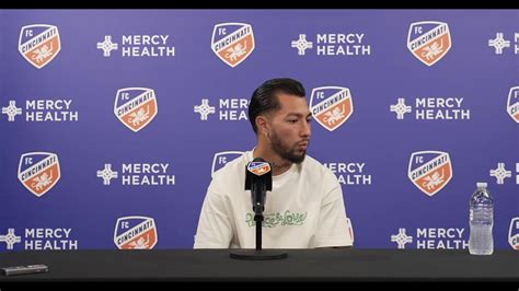 Fc Cincinnati Press Conference Chris Albright Pat Noonan Lucho