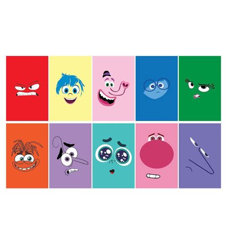 Insde Out INTENSAMENTE PDF Vector PNG In 2024 Inside Out Characters