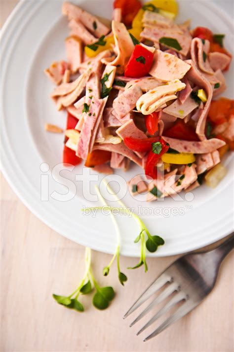 German Wurst Salad Stock Photo | Royalty-Free | FreeImages