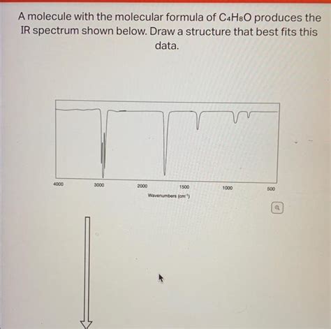 Solved A Molecule With The Molecular Formula Of C7H6O Chegg