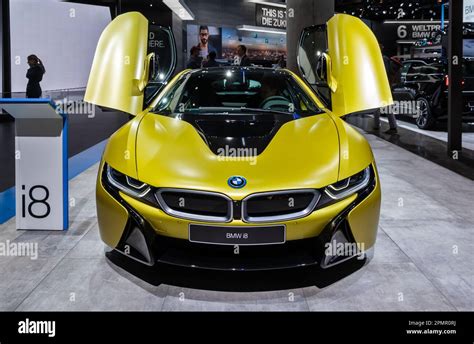 Der Elektrische Sportwagen Bmw I Wurde Auf Der Iaa Motor Show In