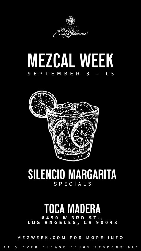 Toca Madera y El Silencio Mezcal Week - Mezcal Week