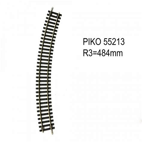 Piko 55213 Voie A rail courbe R3 480mm HO Doudou Modélisme