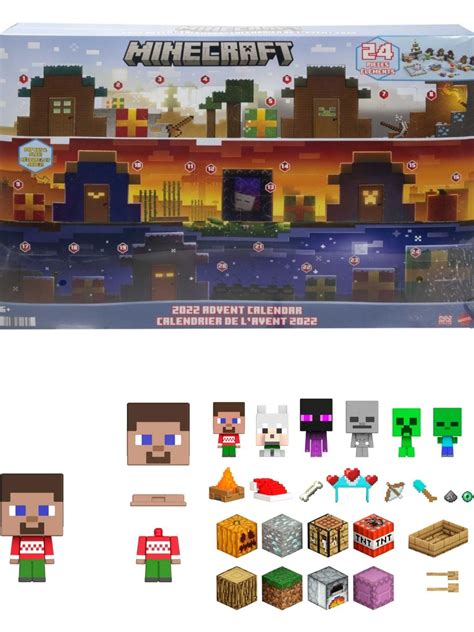 Minecraft kalendarz adwentowy Mattel figurki Nowy Białystok Mickiewicza