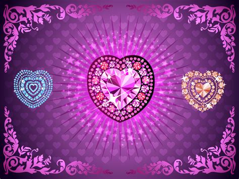 Diamond Heart Wallpapers Group (44+)