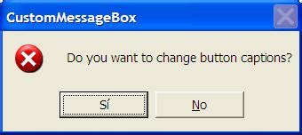 MessageBox With Custom Button Captions CodeGuru