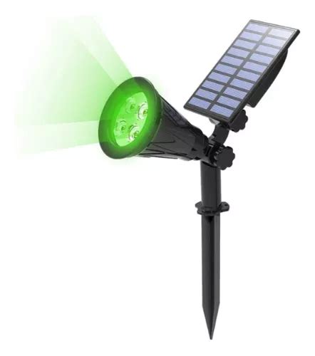 Luminária Espeto De Jardim Energia Solar Spot Super Led Parcelamento