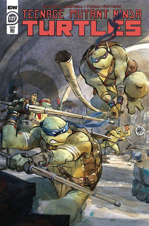 Teenage Mutant Ninja Turtles Vol 5 127 Cover C Incentive Jared Cullum