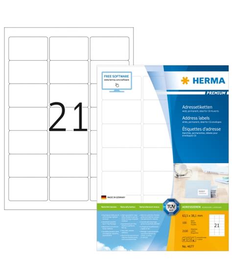 Label Herma Super Print A Sh Pack White Halim Online