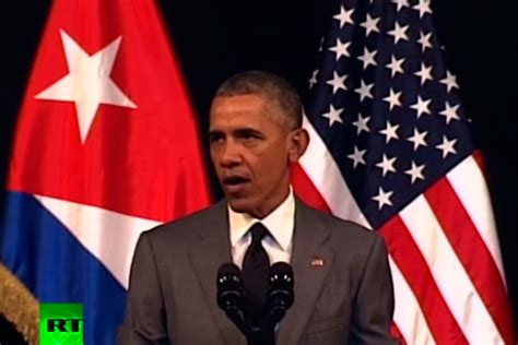 Obama En La Habana “es Hora De Levantar El Embargo”