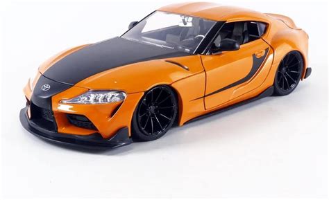 Amazon.com: Fast & Furious F9 1:24 2020 Toyota Supra Die-cast Car ...