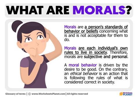 What Are Morals Morality Definition