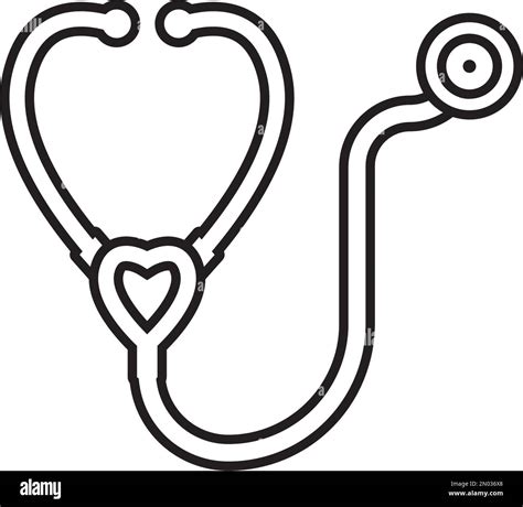 Stethoscope Icon Vector Design Illustration Stock Vector Image And Art