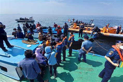 Patroli Kemenhub Cegat Kapal Service Boat Yang Nekat Angkut Pemudik