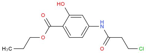 4 3 Chloro Propionylamino 2 Hydroxy Benzoic Acid Propyl Ester 4 3