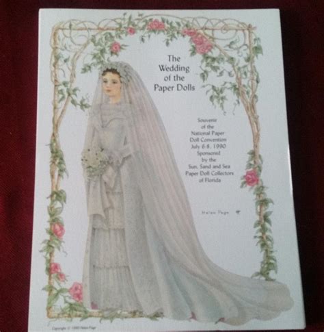 National Paper Doll Convention 1990 The Wedding Of Paper Dolls