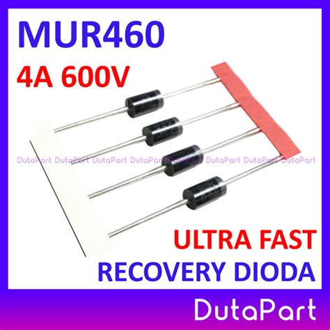 Pcs Mur Mur A V Ultra Fast Recovery Rectifier Dioda Diode