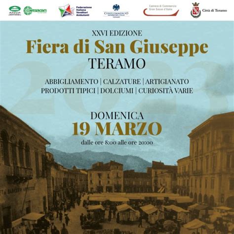 Fiera Di San Giuseppe Marzo Confcommercio Teramo