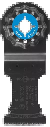 Starlock Oscillating Multi Tool Curved Tec Carbide Extreme Plunge Cut