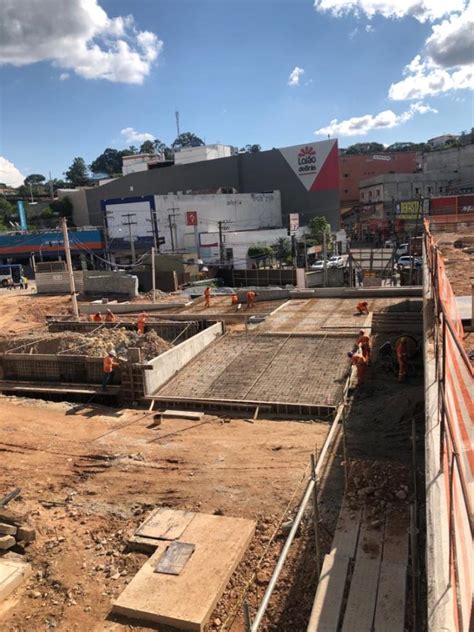 Obras Da Estação Francisco Morato Estão Em Fase De Acabamento E Instalação