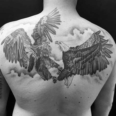 50 Amazing Eagle Back Tattoo Designs for Men [2023 Guide]