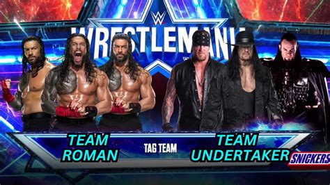 Wwe K Can Different Undertaker Beat Different Roman Reigns