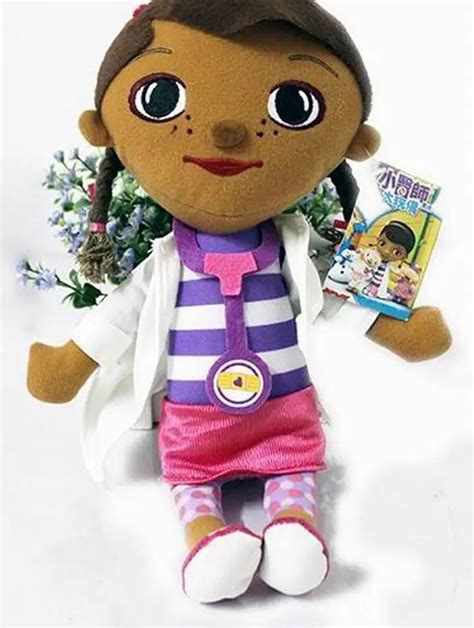 28cm Cartoon animated Doc McStuffins little Doctor Girls Toys Stuffed ...