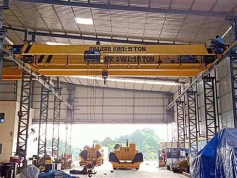 Gajjar Swl 5 Ton Double Girder EOT Crane Max Height 30 Feet At Rs