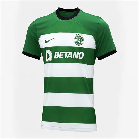 Sporting CP 2023 24 Jersey Home 23225 HOME Força Portugal