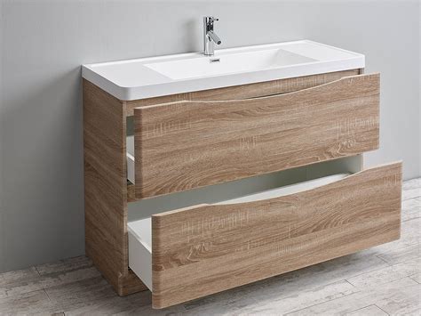 Buy Eviva Smile 48 Inch White Oak Freestanding Modern Bathroom Vanity