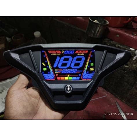 Jual Sticker Speedometer Yamaha All New Aerox Connected Vva