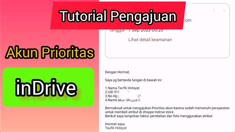 Tutorial Pengajuan Akun Prioritas Indriver Sambil Live Onbid YouTube