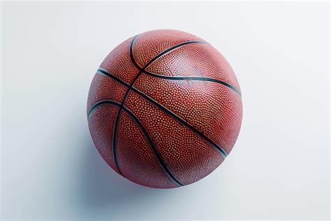 Premium Photo | Basketball on the white background