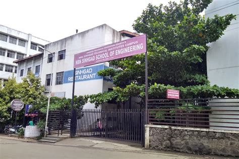 NBN Sinhgad Technical Institutes Campus Admission 2025 Fees Pune