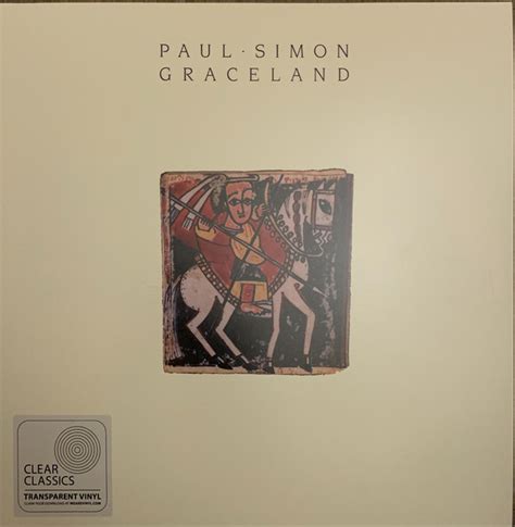 Paul Simon - Graceland (Clear Vinyl) - Mr Vinyl