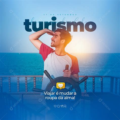 Social Media De Setembro Dia Mundial Do Turismo Psd Edit Vel