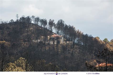 Controlado El Incendio De Llutxent Tras Arrasar En D As