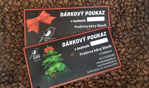 DÁRKOVÉ POUKAZY