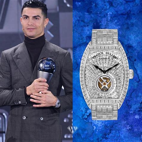 Cristiano Ronaldo - Franck Muller “Cintree” Tourbilon - Superwatchman.com