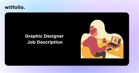 Job Description of Graphic Designer - Duties in 2023