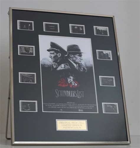 Schindler S List Framed Film Cell Display With COA Catawiki