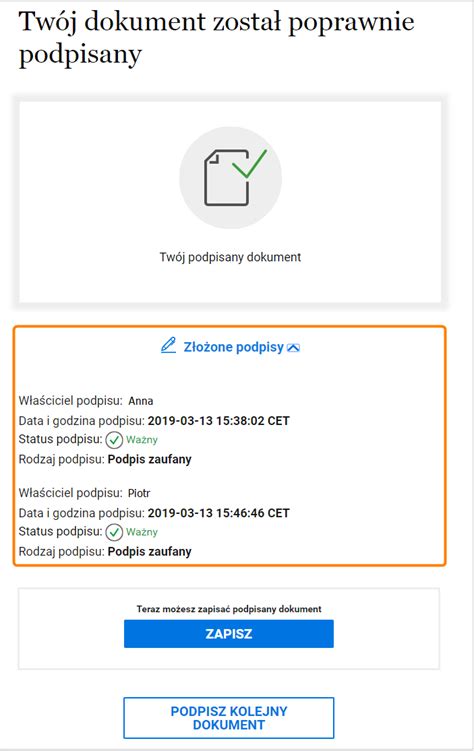 Jak podpisać jeden dokument przez więcej niż jedną osobę profilem