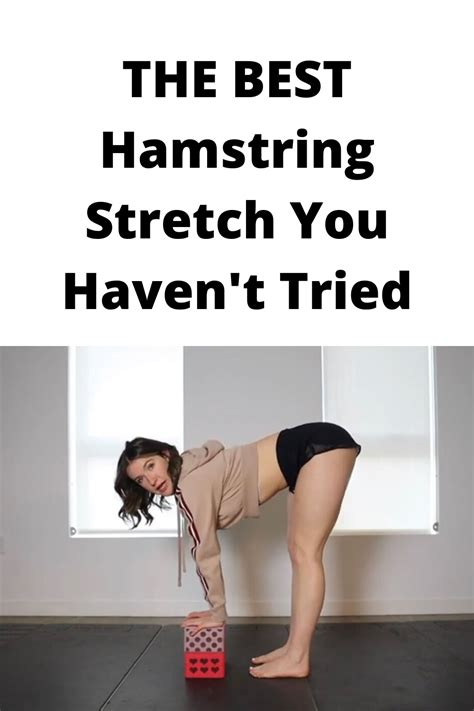 THE BEST Hamstring Stretch You Haven T Tried Adison Briana