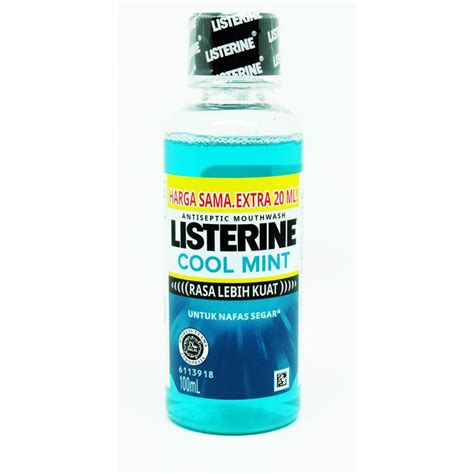 Jual Listerine Cool Mint 100ML Shopee Indonesia